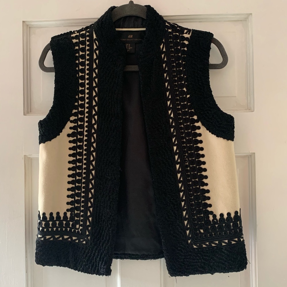 H&M Runway Edition 2013 Embroidered vest